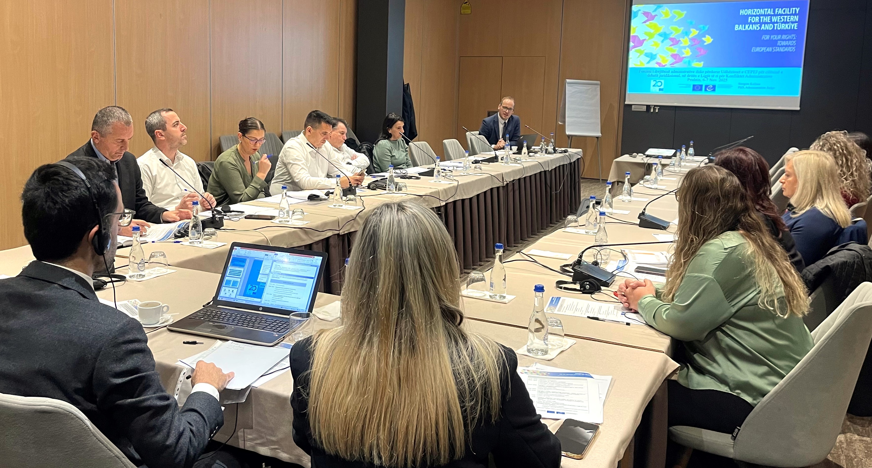 Workshop on the implementation of the CEPEJ Guidelines on the quality of jurisdictional debate in administrative justice in Kosovo*