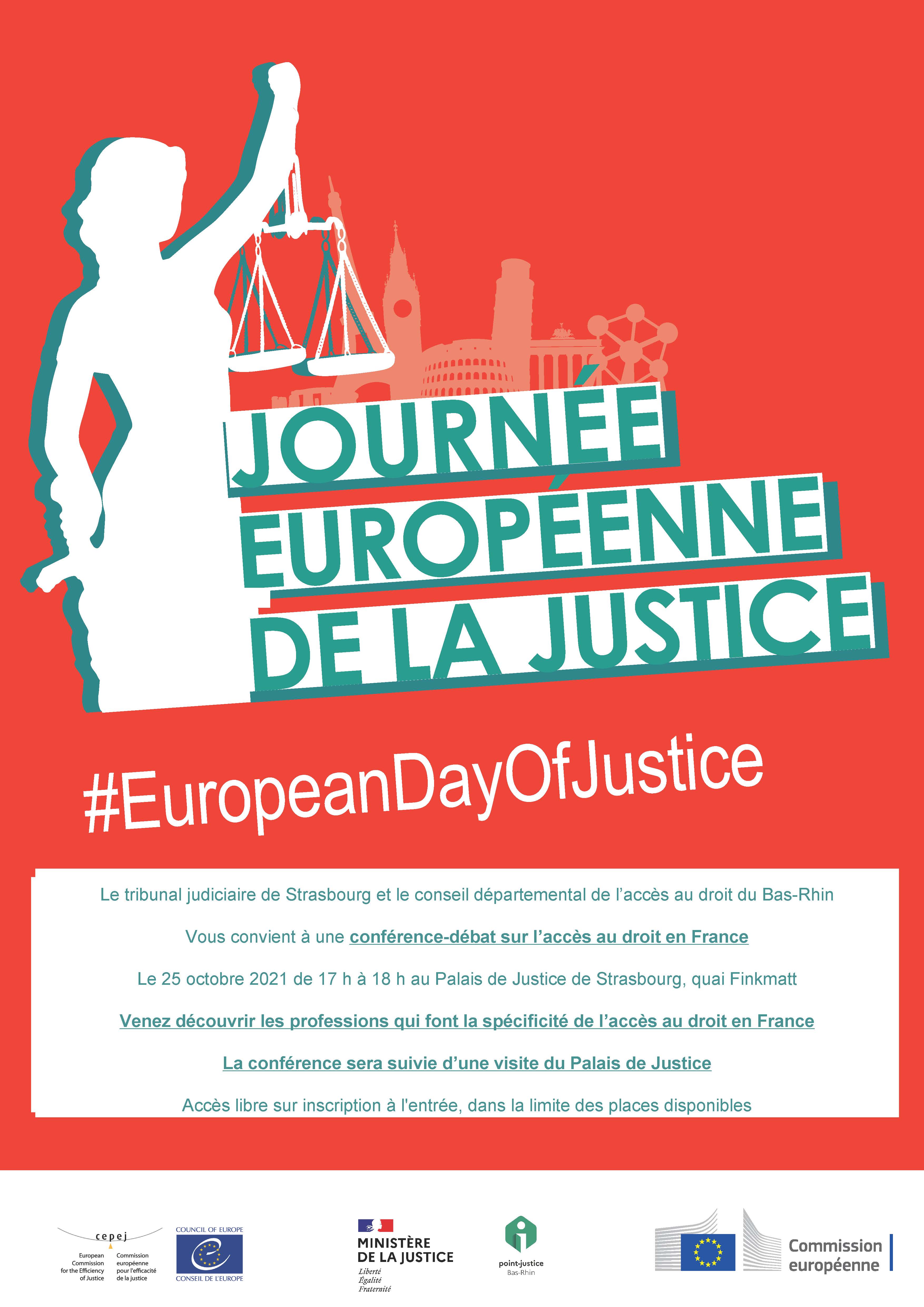 Conference-debate on access to law in the framework of the European Day of Justice
