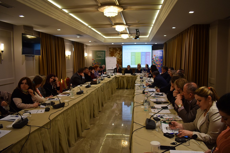 Formation à la gestion des tribunaux pour les ‘Chancellors’ de tous les tribunaux d’Albanie