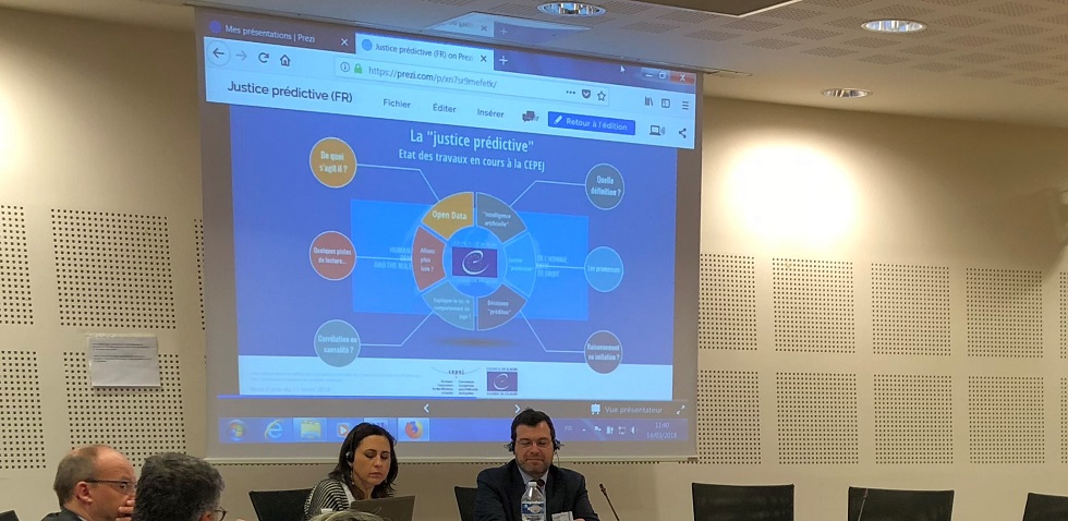 The use of artificial intelligence (AI) in judicial systems at the heart of the discussions of the CEPEJ Working Group on Quality of Justice