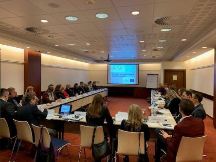 Presentation of CEPEJ tools for time management in Slovak courts during a workshop held on 13 February 2020 in Bratislava