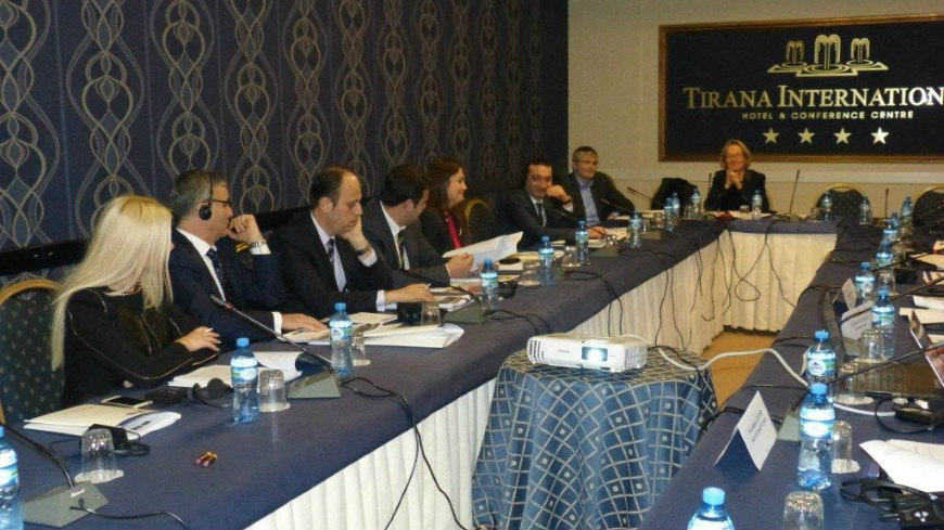Table ronde pour présenter et discuter du rapport CEPEJ sur l'administration judiciaire en Albanie