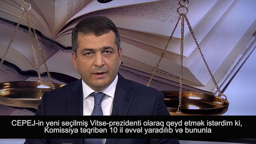 Interview de Ramin Gurbanov, Vice-Président de la CEPEJ