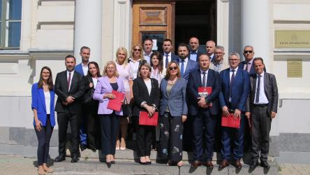 Visite d'étude en Lettonie pour les juges et les membres du Conseil judiciaire du Kosovo
