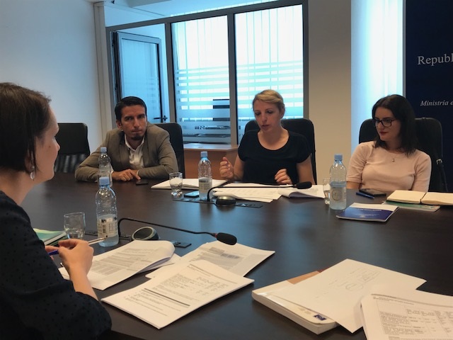 Lancement du processus de collecte des données de 2017 pour l'évaluation du système judiciaire du Kosovo*
