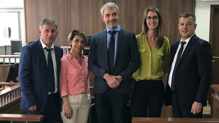 Lancement des enquêtes de satisfaction CEPEJ dans les tribunaux au Kosovo*