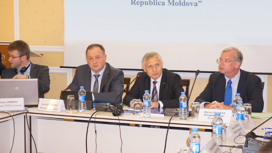 Une délégation d’experts de la CEPEJ s'est rendue en République de Moldova