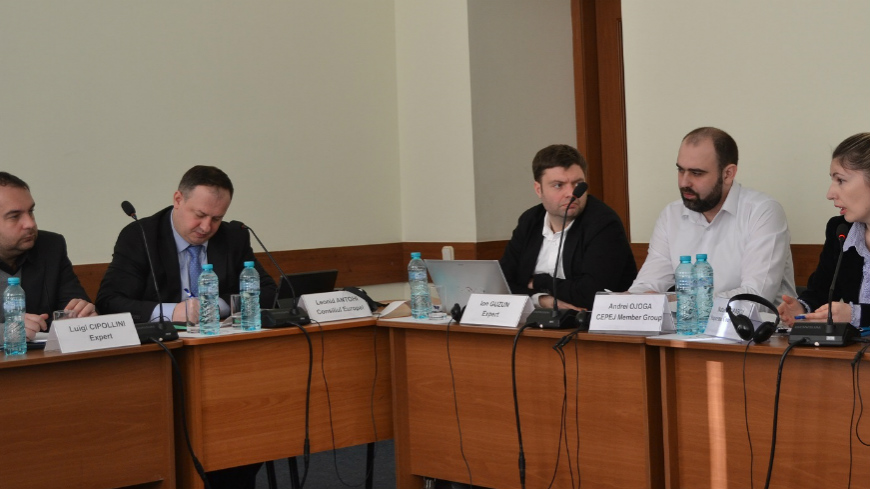 Les tribunaux pilotes en République de Moldova rendent compte des résultats de la mise en œuvre des outils de la CEPEJ et des leçons qui peuvent en être tirées