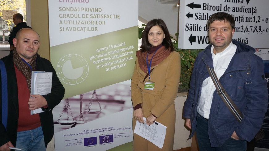 Amélioration de la satisfaction des usagers des tribunaux pilotes de la République de Moldova