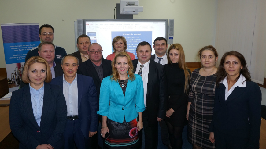 L’Institut National pour la Justice de la République de Moldova met en place des formations sur la gestion des tribunaux et des outils de la CEPEJ