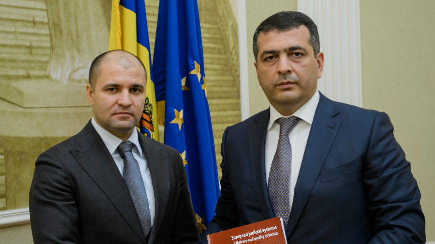 Le Vice-Président de la CEPEJ discute de la réorganisation en cours de la carte judiciaire et des normes pour les tribunaux avec les principaux acteurs du secteur de la justice de la République de Moldova