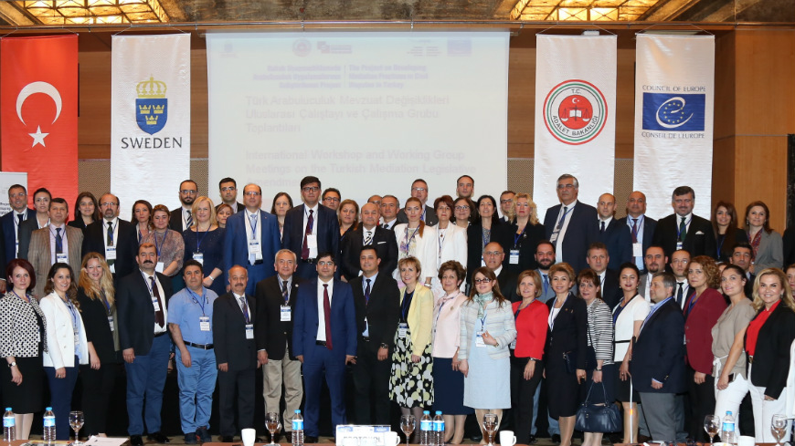 International Conference and Working Group Meetings on Legislative Amendments to Mediation Law in Turkey