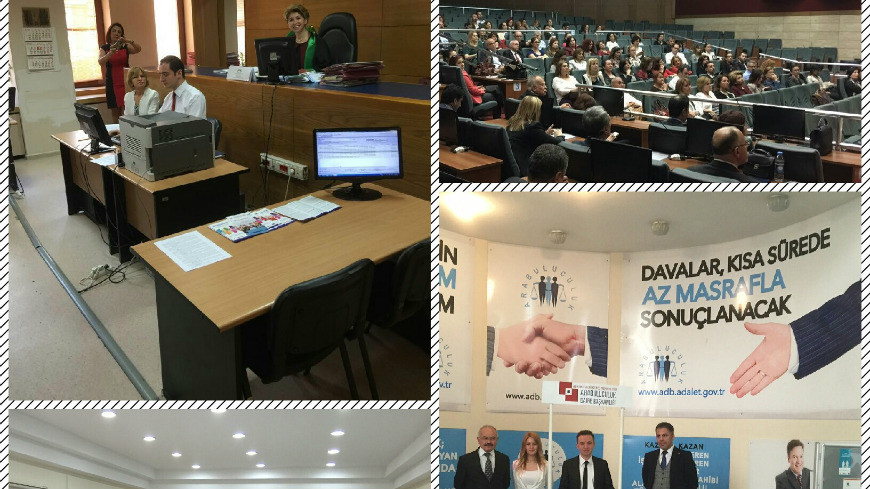 Mediation : Assessment visits, Izmir And Bursa Courthouses