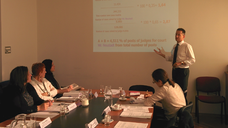 Mission No. 6: Improvement of the system of distribution of cases in Croatia