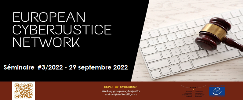 Séminaire #3/2022 du Réseau européen de cyberjustice de la CEPEJ - Gestion des projets de cyberjustice – Enseignements tirés et conseils pratiques