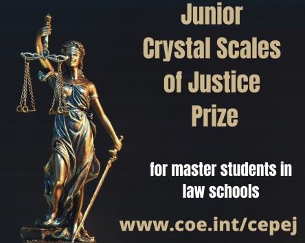 Launch of the 2nd edition of the "Junior Crystal Scales of Justice" Prize - Edition 2022