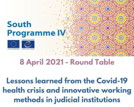 Lessons learned from the Covid-19 health crisis and innovative working methods in judicial institutions