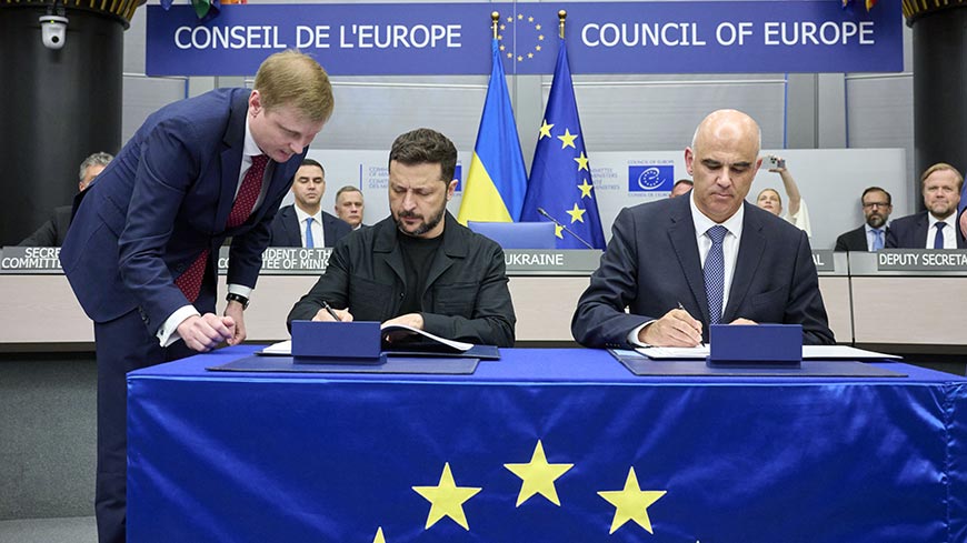 Ukraine and the Council of Europe sign Agreement on establishing a Special Tribunal for the Crime of Aggression against Ukraine