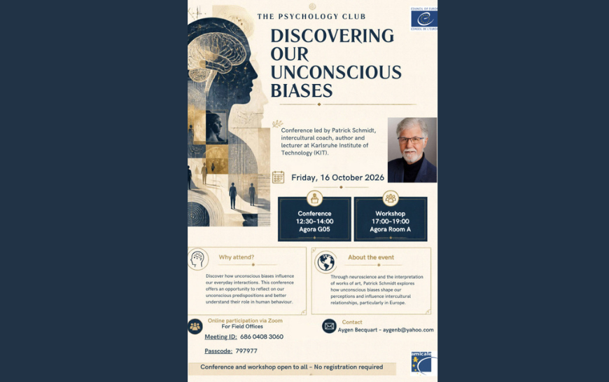 Conférence : À la découverte de nos biais inconscients