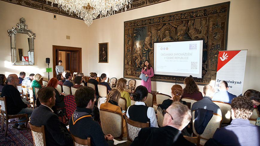 Table ronde et formation sur l'organisation d'une assemblée citoyenne à Prague