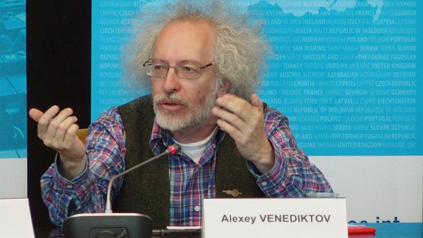 Alexei Venediktov, Russian Journalist, editor-in-chief at The Echo of Moscow, on 'Free and independent media to guarantee freedom of expression and democratic security'