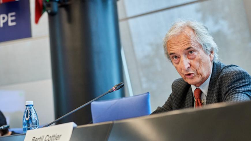 Bertil Cottier, ECRI’s Chair