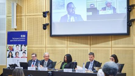 L’ECRI tient sa 94ème réunion plénière et s’entretient avec les présidences du Comité d’experts du Conseil de l’Europe sur les questions relatives aux Roms et aux Gens du voyage et du Groupe de travail d’experts des Nations Unies sur les personnes d’ascendance africaine
