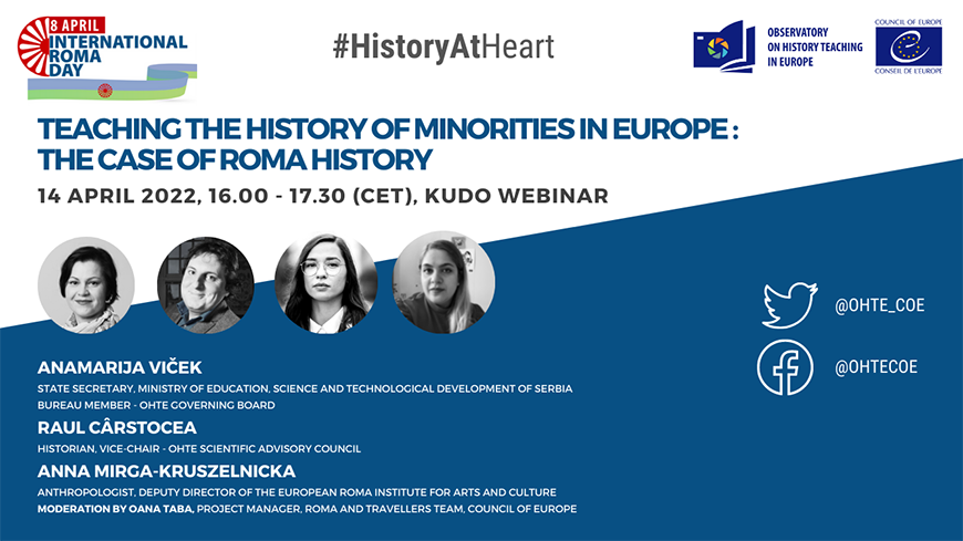 Enseigner l'histoire des minorités en Europe : le cas de l'histoire des Roms - Rapport du webinaire