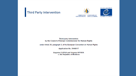 Commissioner publishes observations on the human rights of persons with psychosocial disabilities