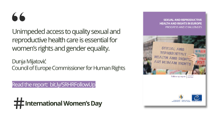 Journée internationale des femmes : La pleine réalisation de la santé et des droits sexuels et reproductifs des femmes et des filles - un impératif pour l'émancipation et l'égalité de genre