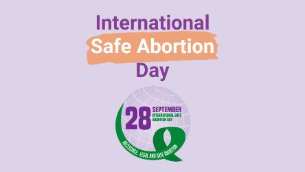 Необходимо защищать и содействовать работе правозащитников, способствуя обеспечению доступа к безопасным абортам в Европе