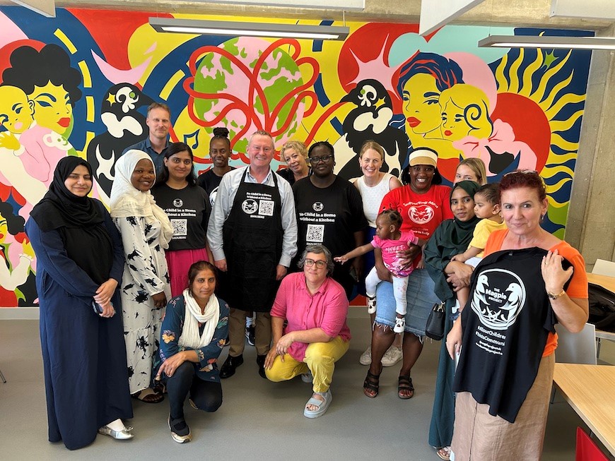 The Commissioner visits the Magpie Project, a civil society initiative in the East London Borough of Newham supporting mothers with children under five affected by the No Recourse to Public Funds policy.