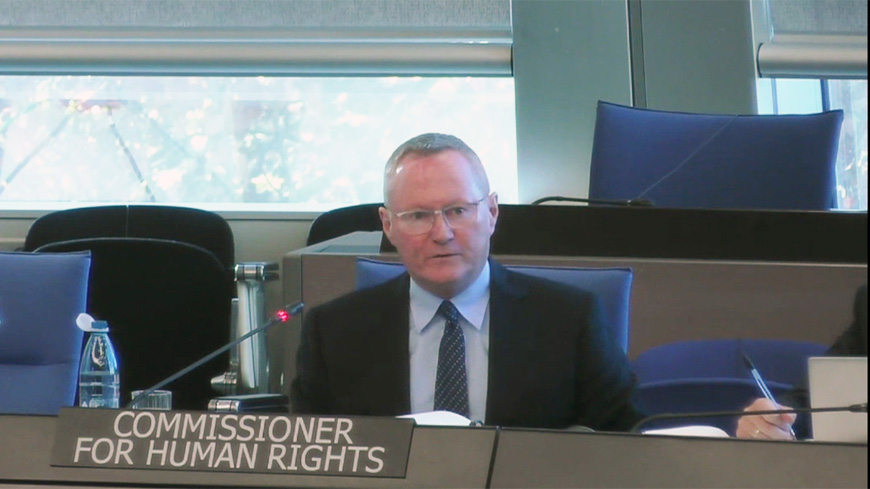 Exchange with the Committee of Ministers: human-centred pathways to peace in Ukraine, AI oversight and defending the ECHR