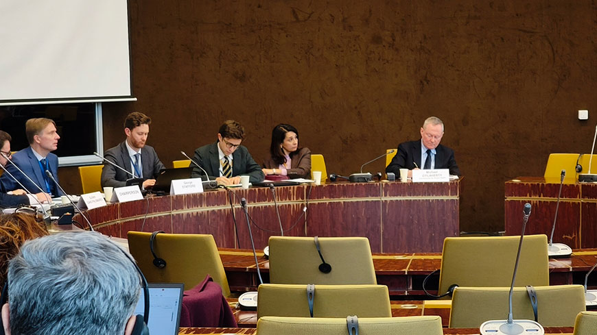 Exchange of views with the Parliamentary Assembly Committee on Legal Affairs and Human Rights