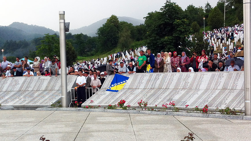 Victims of the Srebrenica genocide deserve respect and support