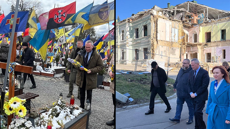 Make human rights central to any peace process, says Commissioner O’Flaherty after visit to Ukraine