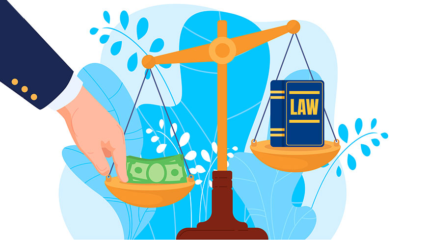 Corruption undermines human rights and the rule of law