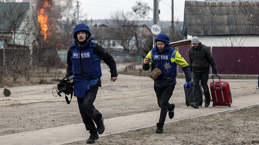 Not a target – the need to reinforce the safety of journalists covering conflicts