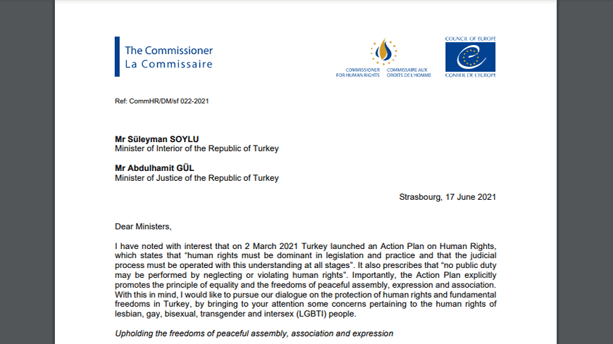 Turkish authorities should stop the stigmatisation of LGBTI people