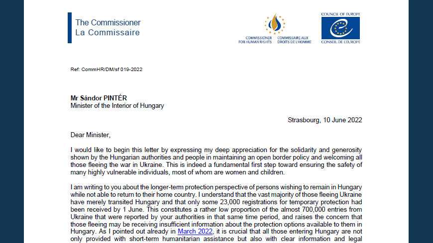 Hungary: establish a fair and effective asylum system
