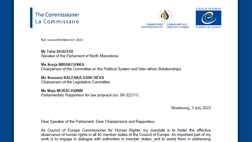 North Macedonia: Parliament should seize opportunity to protect the human rights of trans people and execute the European Court’s judgment on legal gender recognition