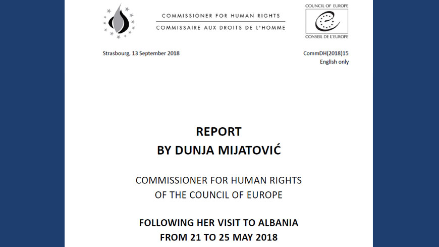Albania should continue improving child protection and inclusion of persons with disabilities