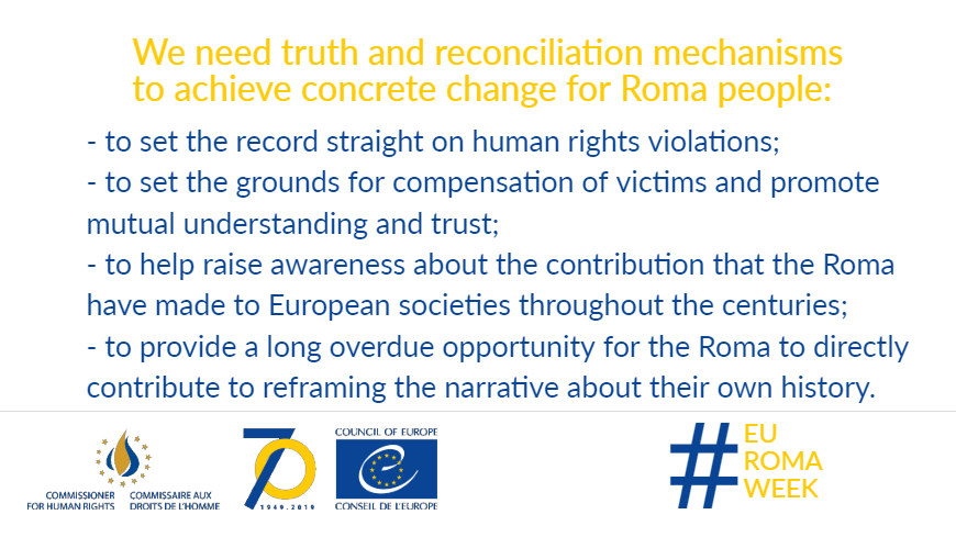 Creating trust through uncovering and recognising the truth: advancing recognition and remedy for antigypsyism