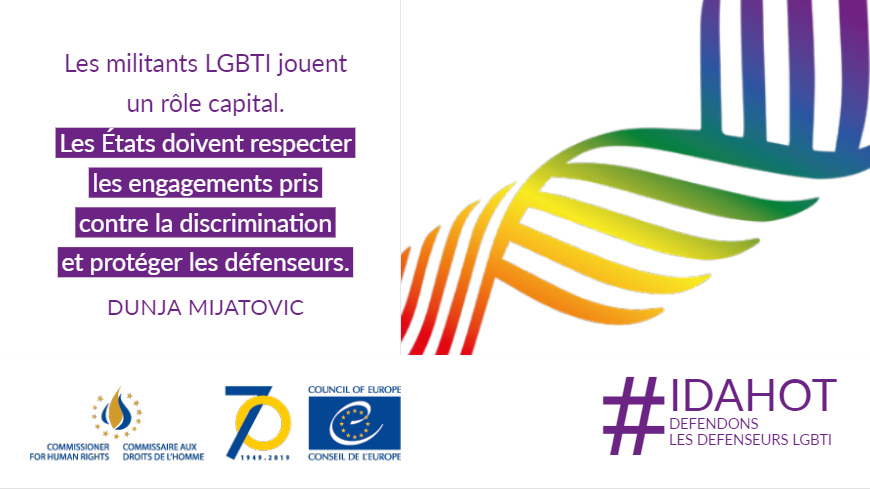 Défendons les défenseurs des personnes LGBTI