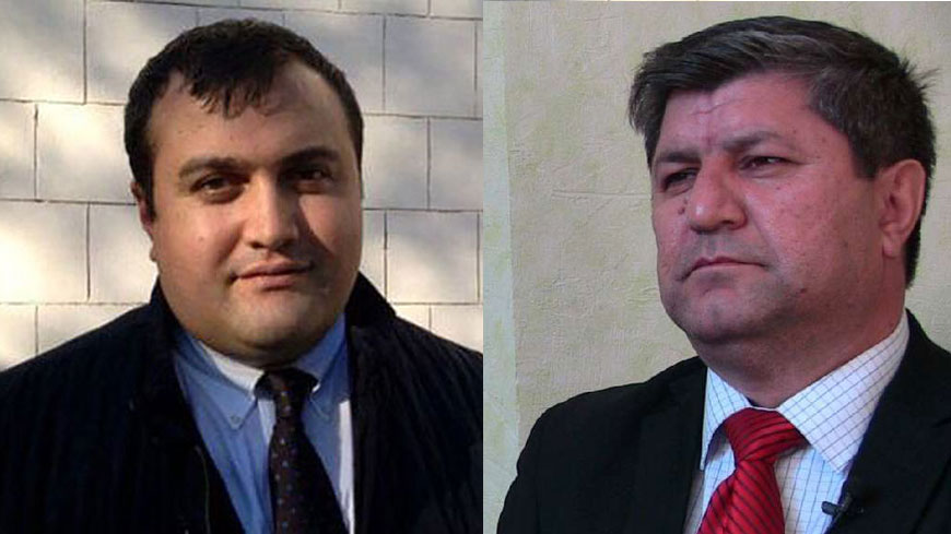Photo d'Elchin Sadykov (à gauche) et Avaz Zeynalli (à droite)