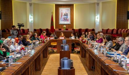 لقاء دراسي حول دور البرلمانيين في مكافحة العنف ضد النساء