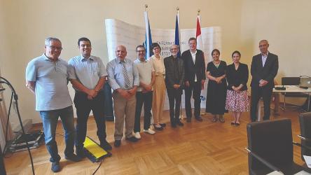 Le MNP Marocain effectue une visite d’études au MNP Autrichien