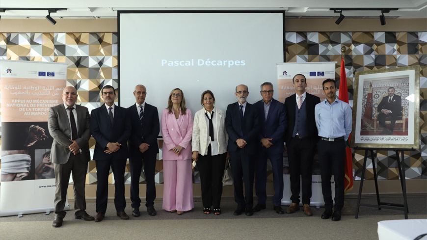 دورة تدريبية لتعزيز قدرات أعضاء و أطر الآلية الوطنية للوقاية من التعذيب في المغرب