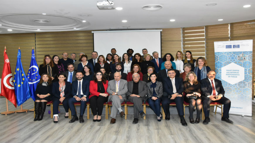 1er comité de pilotage: Le soutien aux Instances indépendantes tunisiennes au cœur des priorités de l’Union européenne et du Conseil de l’Europe