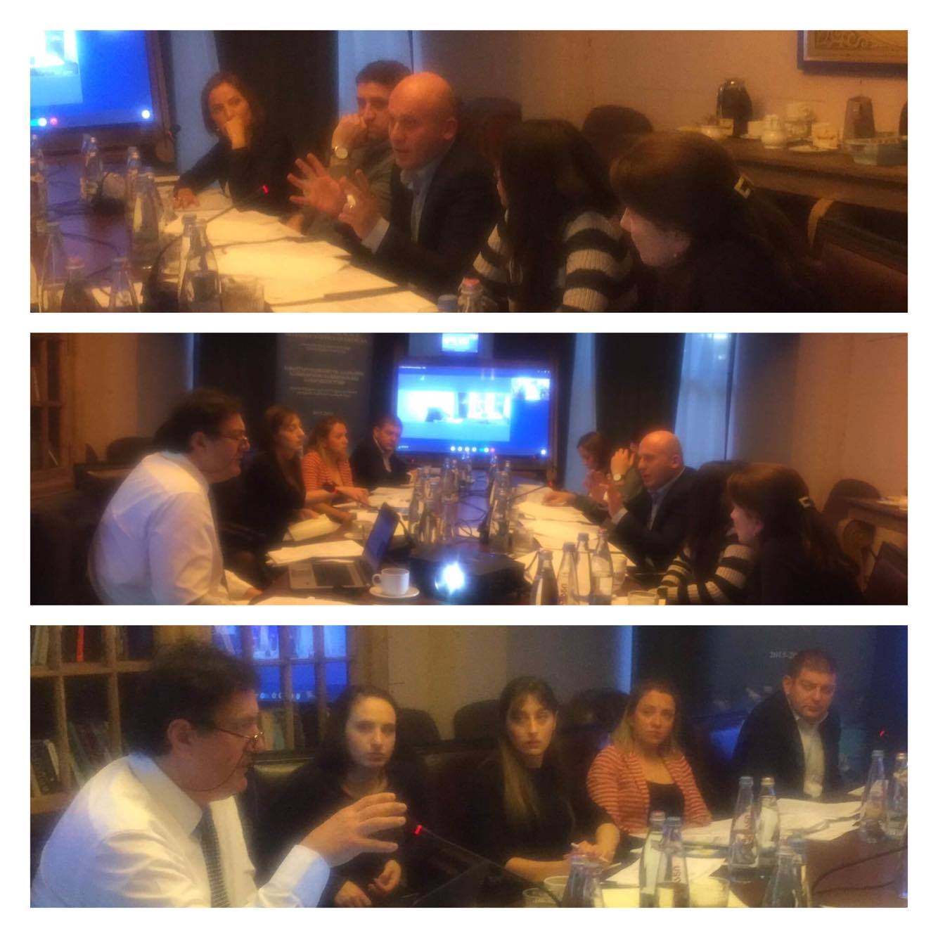 Roundtable discussion on the Draft Amendments to the Organic Law of Georgia on the Public Defender of Georgia